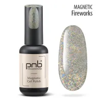 UV/LED Magnetic Gel Nail Polish Fireworks PNB 8 ml