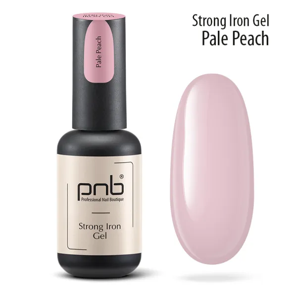 PNB UV/LED Strong Iron Gel, Pale Peach, 8 ml