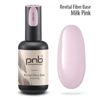 PNB UV/LED Revital Fiber Base, Milk Pink, HEMA FREE 17 ml