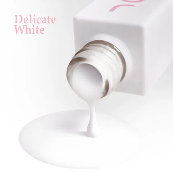 JOIA vegan PolyLiquid Gel, Delicate White, 8 ml