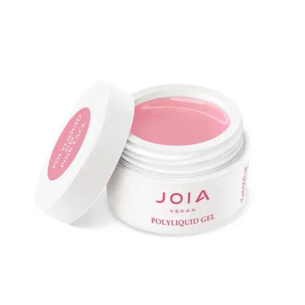 JOIA vegan PolyLiquid Gel, Pink Lace, 15 ml