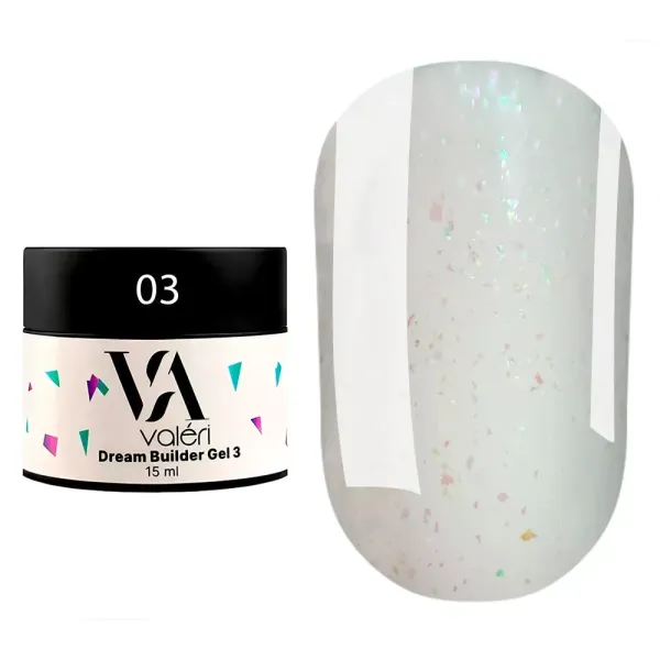 Builder Gel Dream Collection Valeri № 03, 15 ml