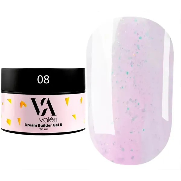 Builder Gel Dream Collection Valeri № 08, 30 ml