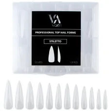 Professional Top Nail Forms Stiletto, 120 шт