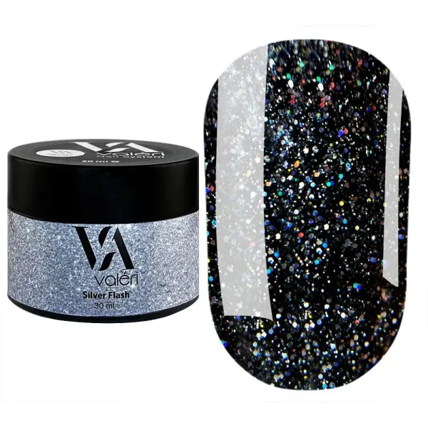Valeri Top №01 Silver Flash, 30ml