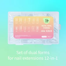 You Are Cute Dual nail forms mix 12in1