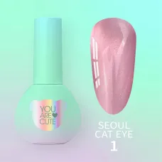You Are Cute Gel Polish Color Seoul Cat Eye №1, 5мл