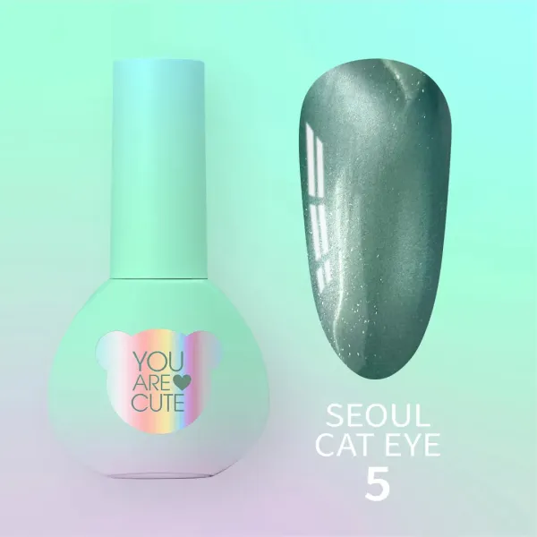 You Are Cute Gel Polish Color Seoul Cat Eye №5, 5мл
