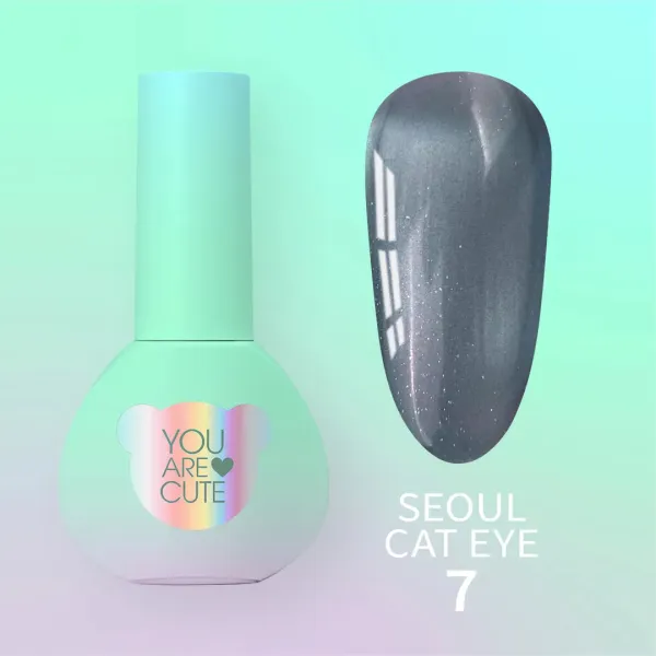 You Are Cute Gel Polish Color Seoul Cat Eye №7, 5мл