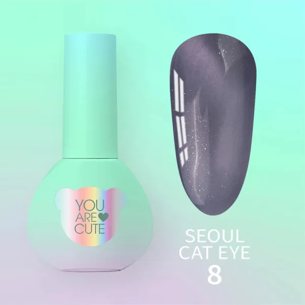 You Are Cute Gel Polish Color Seoul Cat Eye №8, 5мл