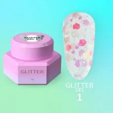 You Are Cute Glitter Gel №1, 5ml