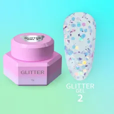 You Are Cute Glitter Gel №2, 5ml