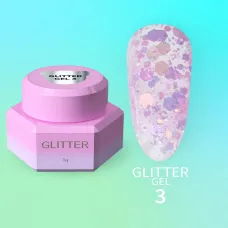 You Are Cute Glitter Gel №3, 5ml