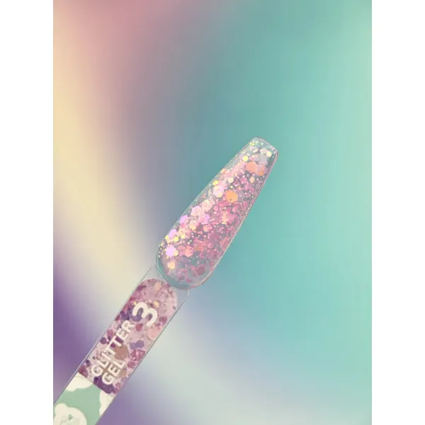 You Are Cute Glitter Gel №3, 5ml