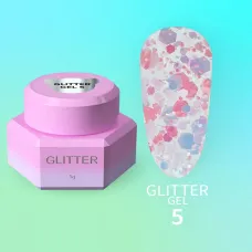 You Are Cute Glitter Gel №5, 5ml