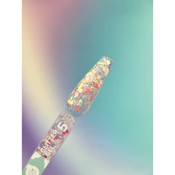 You Are Cute Glitter Gel №5, 5ml