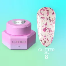 You Are Cute Glitter Gel №8, 5ml